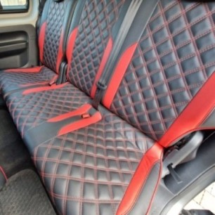 MITSUBISHI  | Design 7 | Black D15 With Red D2 Wings Red Cedra And Diamonds Pattern