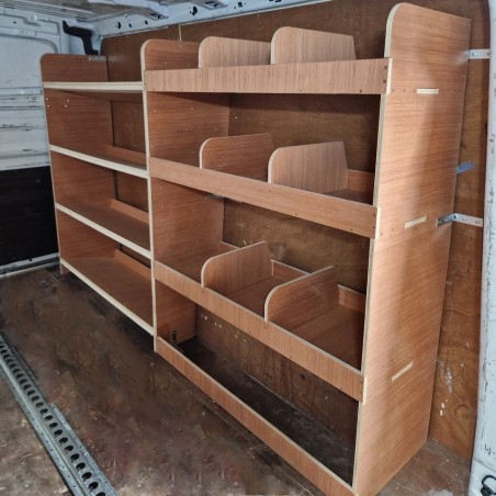 Nissan NV300 LWB ( 2016 - present) - Shelving No 115-24 - FULL SET