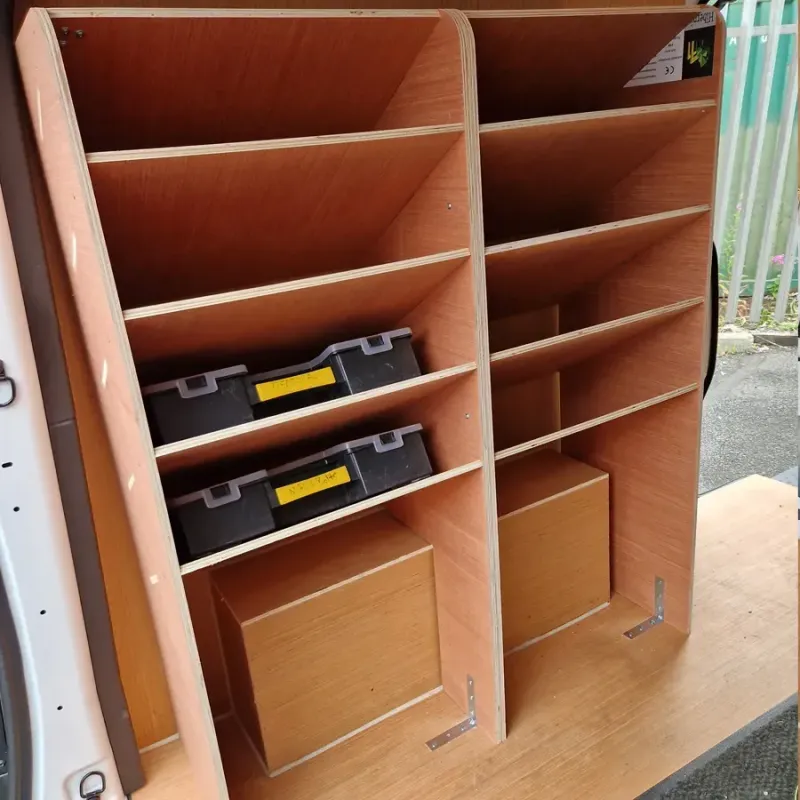 Fiat Talento LWB ( 2016 - present) - Shelving No 159-24 - FULL SET Fiat Talento LWB ( 2016 - present) - Shelving No 159-24 - FULL SET