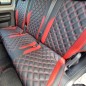 ALFA ROMEO | Design 7 | Black D15 With Red D2 Wings Red Cedra And Diamonds Pattern