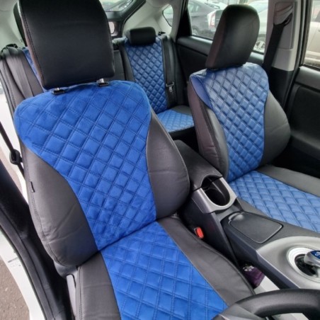 BMW | Design 8 | Blue D10 with Black D15 Side And Diamonds Pattern